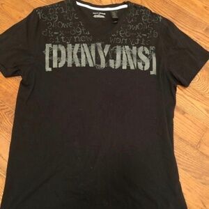 DKNY jeans V-neck T-shirt L